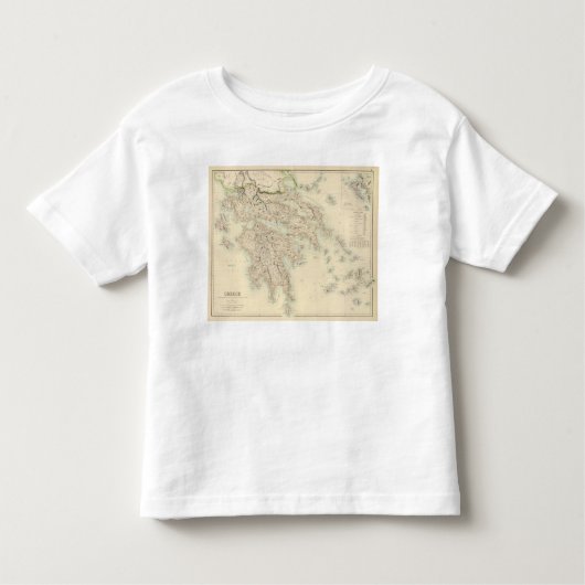 T-shirt Pour Les Tous Petits La Grèce 3 (Devant)