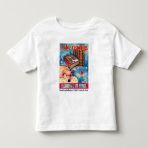 T-SHIRT POUR LES TOUS PETITS LA LECTURE EST COOL