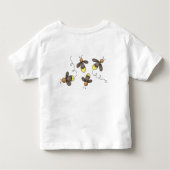 T-shirt Pour Les Tous Petits La luciole mignonne branche l'insecte jaune (Dos)