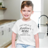 T-shirt Pour Les Tous Petits La maison de grand-mère