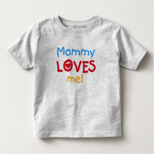 T-shirt Pour Les Tous Petits La maman m'aime