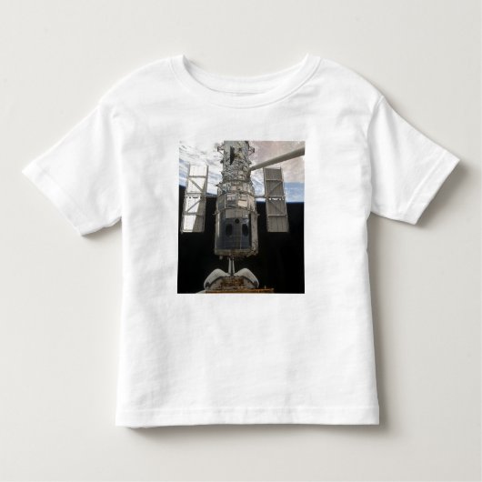 T-shirt Pour Les Tous Petits La navette spatiale du télescope spatial Hubble At (Devant)