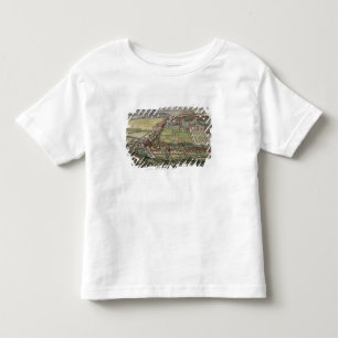 T-shirt Pour Les Tous Petits La perspective de Nottingham de l'est gravée