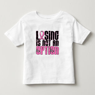 T-shirt Pour Les Tous Petits La perte n'est pas un cancer du sein d'option