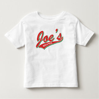 T-shirt Pour Les Tous Petits La pizza et les pâtes de Joe