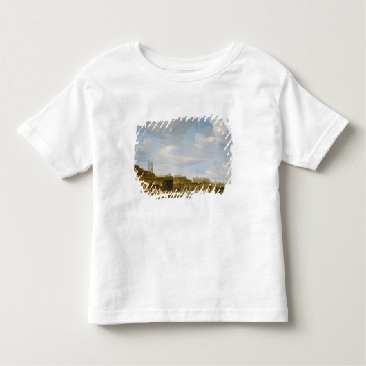 T-shirt Pour Les Tous Petits La plage chez Egmond-an-Zee (Devant)