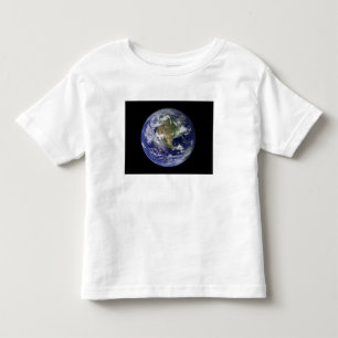 T-shirt Pour Les Tous Petits La pleine terre montrant l'Amérique du Nord 3