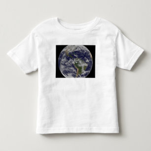 T-shirt Pour Les Tous Petits La pleine terre montrant l'Amérique du Nord et de