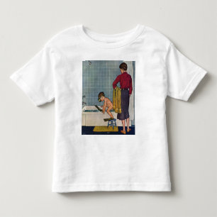 T-shirt Pour Les Tous Petits La plongée dans le bain à remous