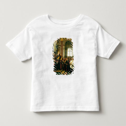T-shirt Pour Les Tous Petits La proclamation de Wilhelm comme Kaiser (Devant)