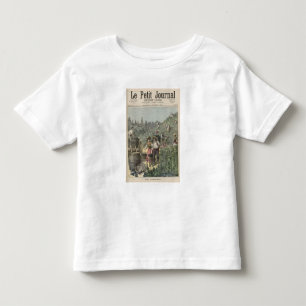 T-shirt Pour Les Tous Petits La récolte de vin