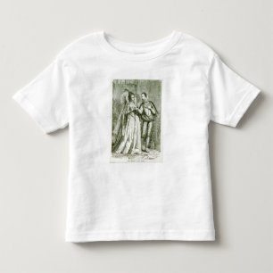 T-shirt Pour Les Tous Petits La reine Elizabeth et ses partisans