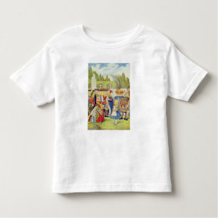 T-shirt Pour Les Tous Petits La reine est venue ! Et n'est pas elle fâchée. "