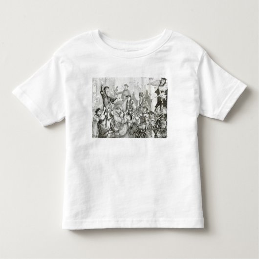 T-shirt Pour Les Tous Petits La rétractation d'archevêque Cranmer (Devant)
