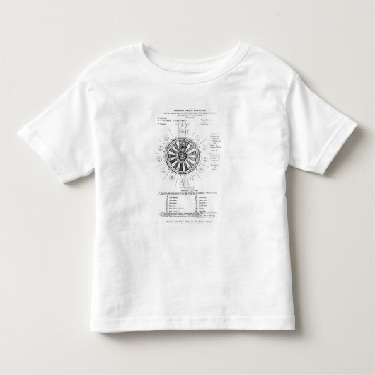 T-shirt Pour Les Tous Petits La table ronde du Roi Arthur (Devant)