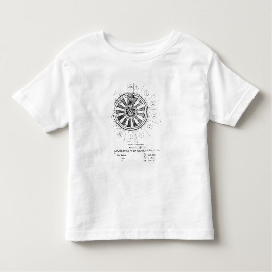 T-shirt Pour Les Tous Petits La table ronde du Roi Arthur (Devant)