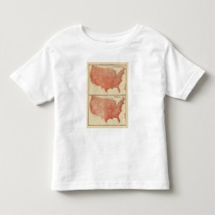 T-shirt Pour Les Tous Petits La température d'annuaire moyen, croquis
