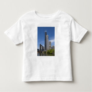 T-shirt Pour Les Tous Petits La tour Willis (autrefois la tour Sears) se profil