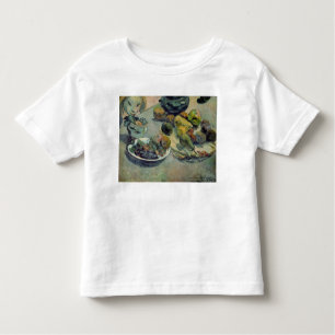 T-shirt Pour Les Tous Petits La vie de Paul Gauguin toujours avec le fruit,