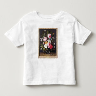 T-shirt Pour Les Tous Petits La vie T32512 toujours des fleurs dans un vase,