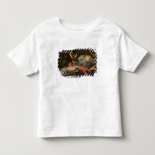 T-shirt Pour Les Tous Petits La vie toujours avec le fruit et les mollusques et
