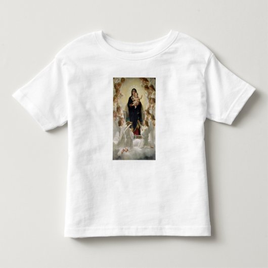 T-shirt Pour Les Tous Petits La Vierge avec Angels, 1900 (Devant)
