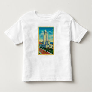T-shirt Pour Les Tous Petits La ville hôtel de Los Angeles