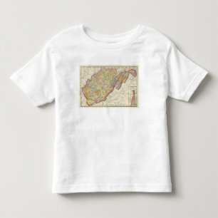 T-shirt Pour Les Tous Petits La Virginie Occidentale