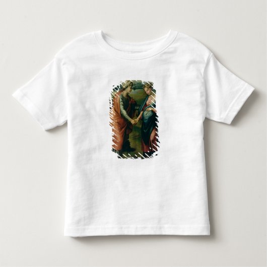 T-shirt Pour Les Tous Petits La visite (Devant)
