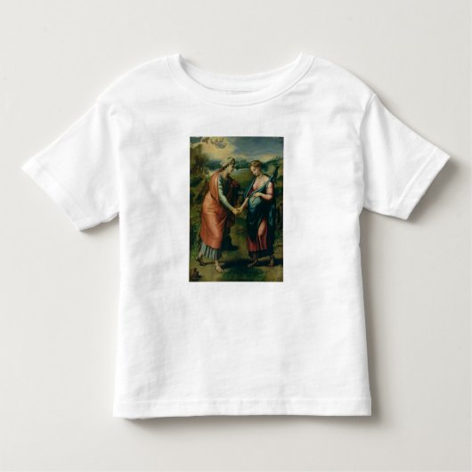 T-shirt Pour Les Tous Petits La visite (Devant)