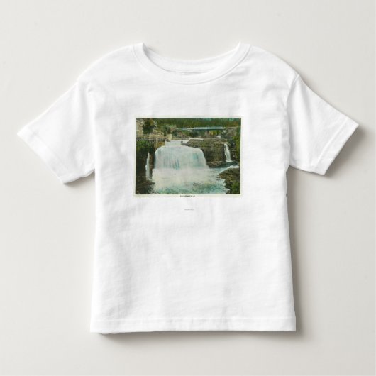 T-shirt Pour Les Tous Petits La vue de l'arc-en-ciel tombe # 2 (Devant)