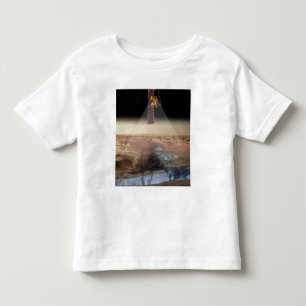 T-shirt Pour Les Tous Petits La vue de l'artiste de l'odyssée détectant la