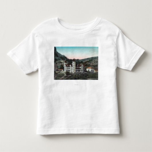 T-shirt Pour Les Tous Petits La vue extérieure du minerai toscan jaillit (Devant)