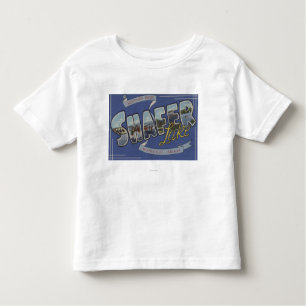 T-shirt Pour Les Tous Petits Lac Shafer - grandes scènes de lettre