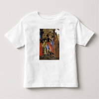 L'adoration des Magi, détail de dépeindre le sel