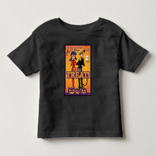 T-shirt Pour Les Tous Petits Ladybug & Cat Noir   Trick or Treat !
