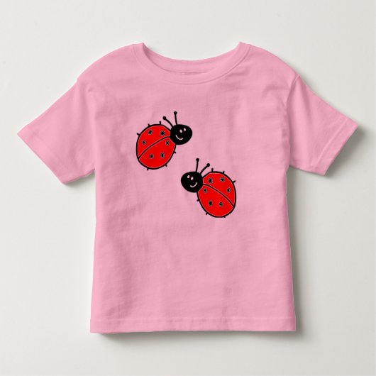 T-shirt Pour Les Tous Petits Ladybug Toddler Tee (Devant)