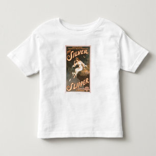 T-shirt Pour Les Tous Petits L'affiche argentée #2 de théâtre musical de