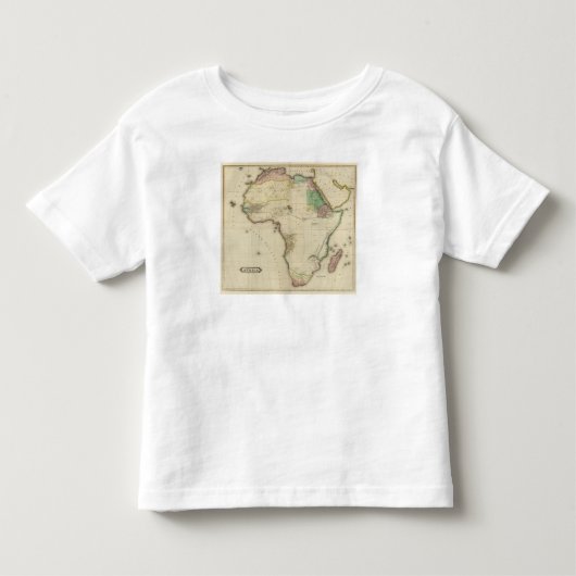 T-shirt Pour Les Tous Petits L'Afrique composée (Devant)
