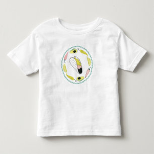 T-shirt Pour Les Tous Petits Laissez-nous taco au sujet de cercle d'élément de