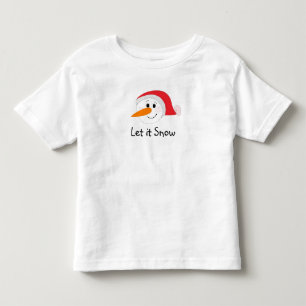 T-shirt Pour Les Tous Petits Laissez tomber la neige