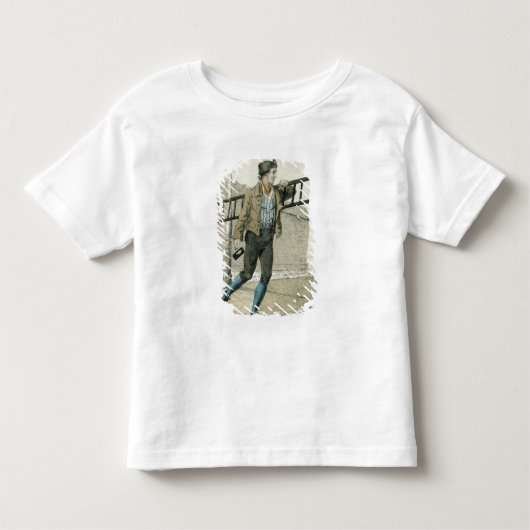 T-shirt Pour Les Tous Petits L'allumeur de lampe (Devant)