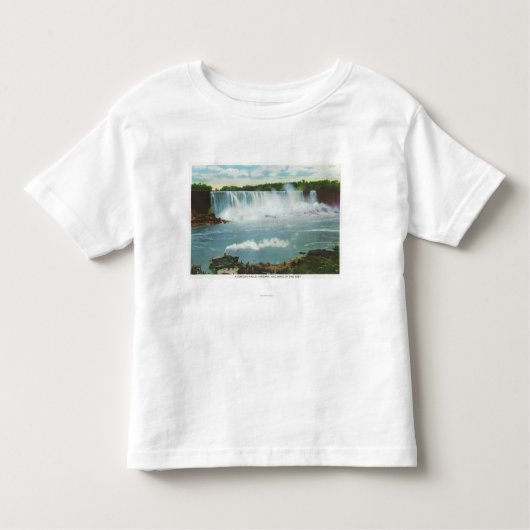 T-shirt Pour Les Tous Petits L'Américain tombe domestique de la vue de brume (Devant)