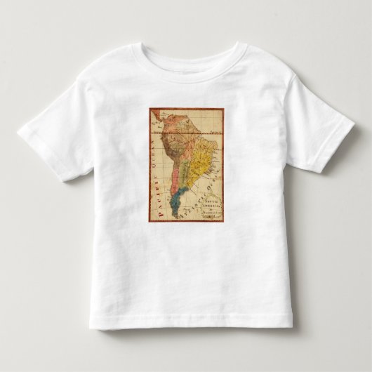 T-shirt Pour Les Tous Petits L'Amérique du Sud 15 (Devant)