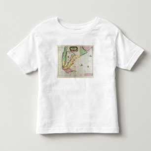 T-shirt Pour Les Tous Petits L'Amérique, plaquent 17 de 'Le Nouveau et d'Illum