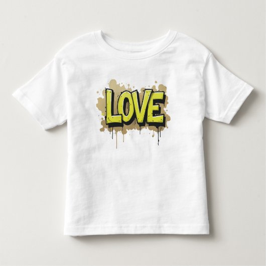 T-shirt Pour Les Tous Petits L'amour urbain fleurit (Devant)