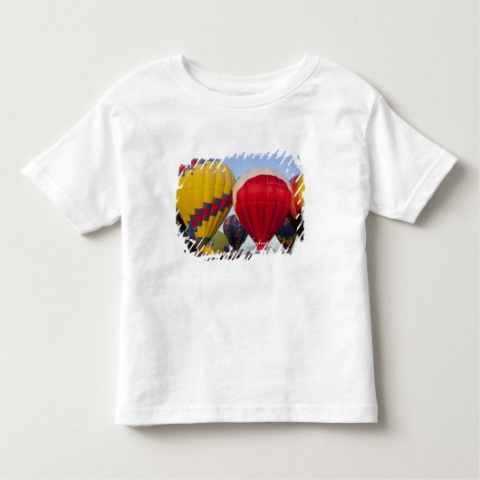 T-shirt Pour Les Tous Petits Lancement de montgolfières (Devant)