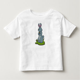 T-shirt Pour Les Tous Petits Lapin aux fleurs