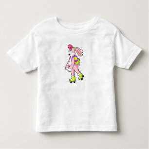 T-shirt Pour Les Tous Petits Lapin avec roulettes