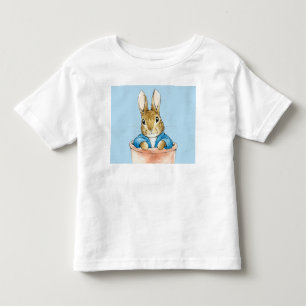 T-shirt Pour Les Tous Petits Lapin classique en veste bleue